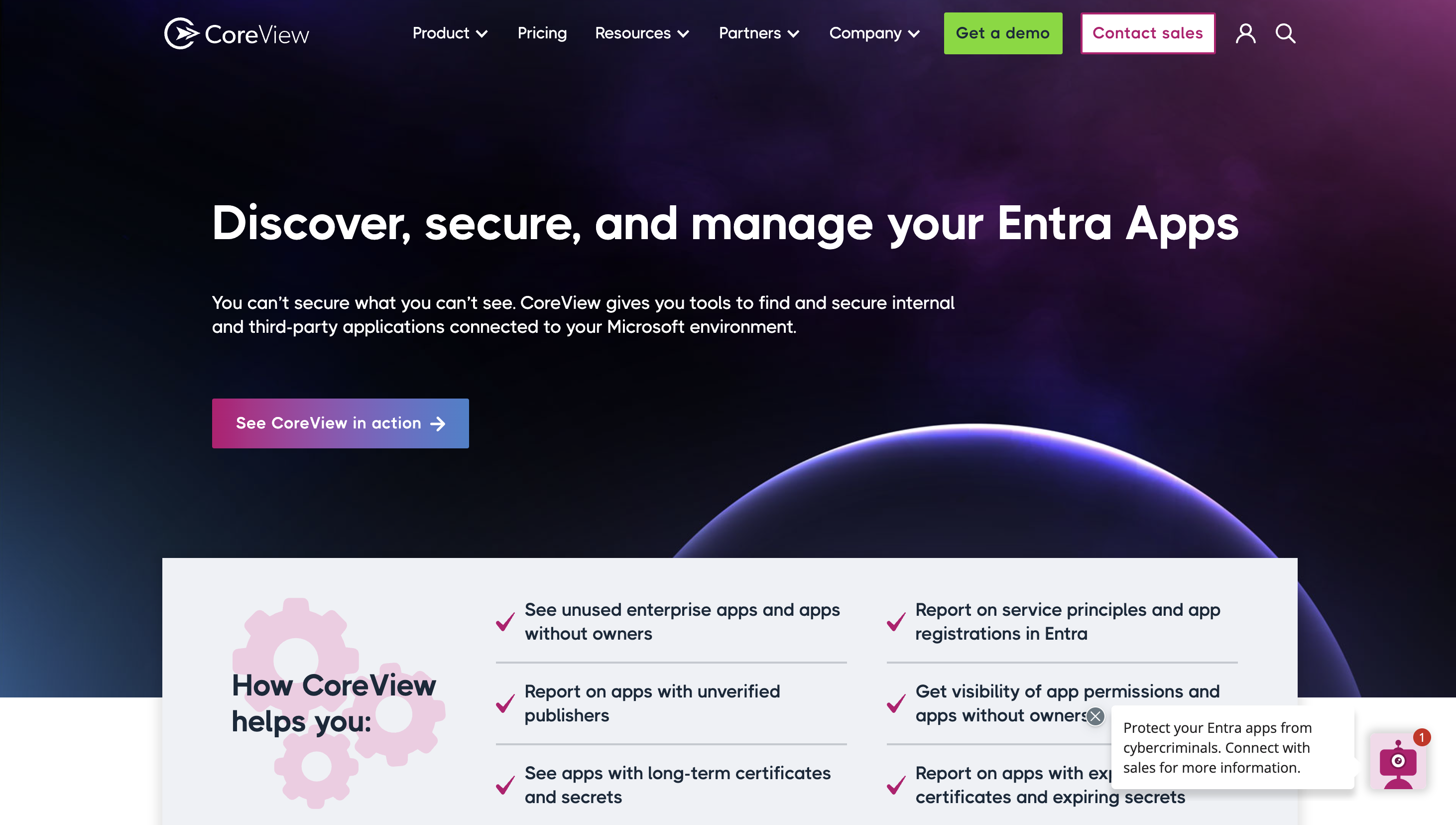 Coreview saas visibility tool for microsoft infrastructure